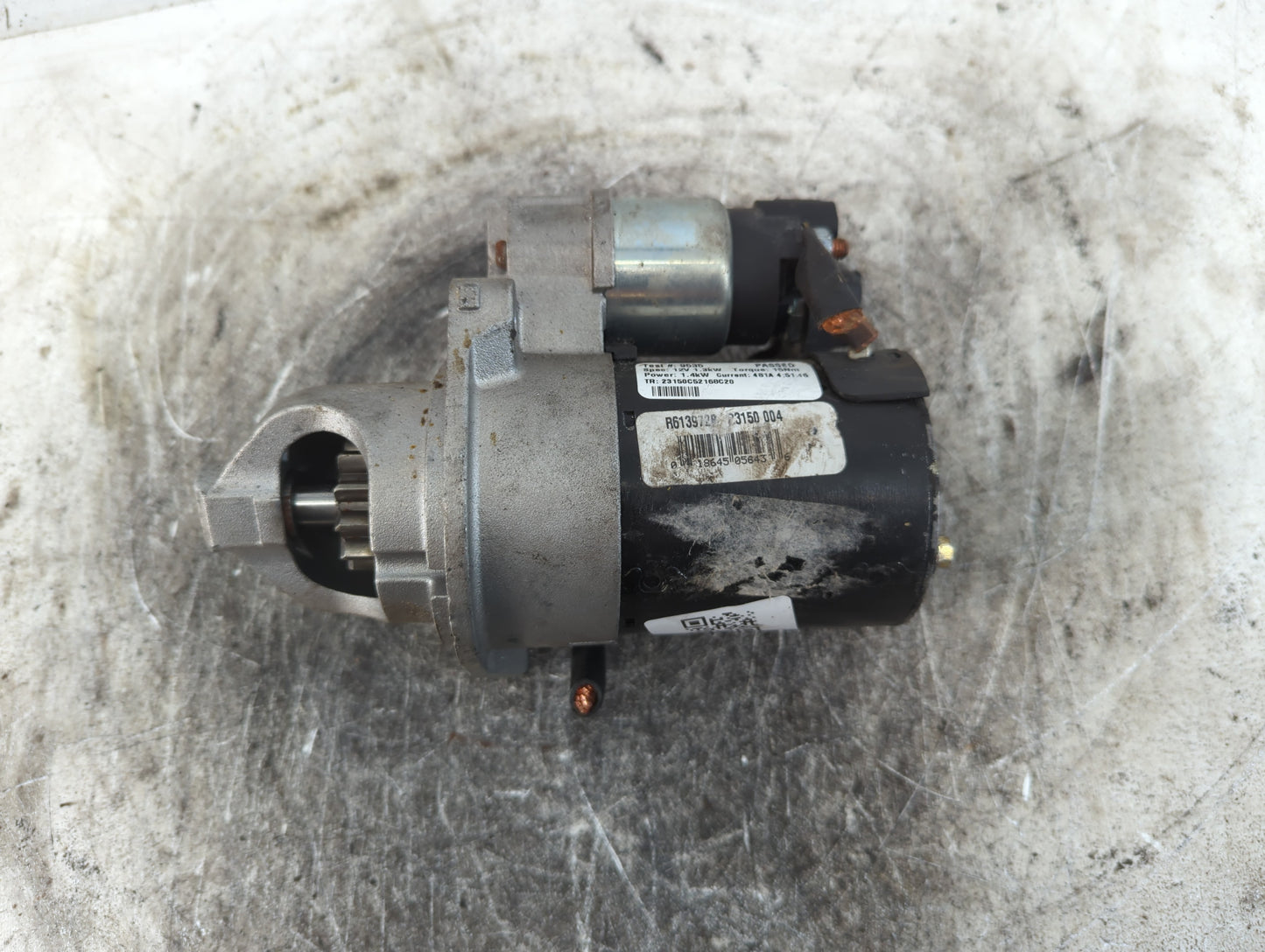 2016-2018 Kia Optima Car Starter Motor Solenoid OEM P/N:R613972 Fits Fits 2016 2017 2018 2019 2020 2021 OEM Used Auto Parts 