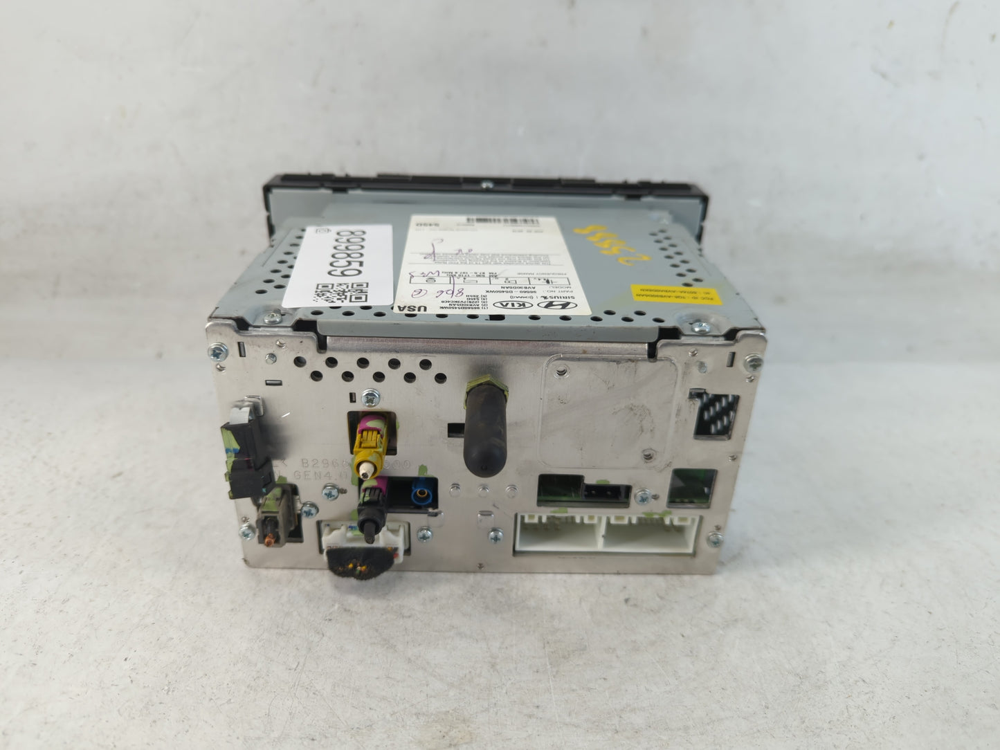 2016-2018 Kia Optima Radio AM FM Cd Player Receiver Replacement P/N:96560-D5450WK Fits Fits 2016 2017 2018 OEM Used Auto Par