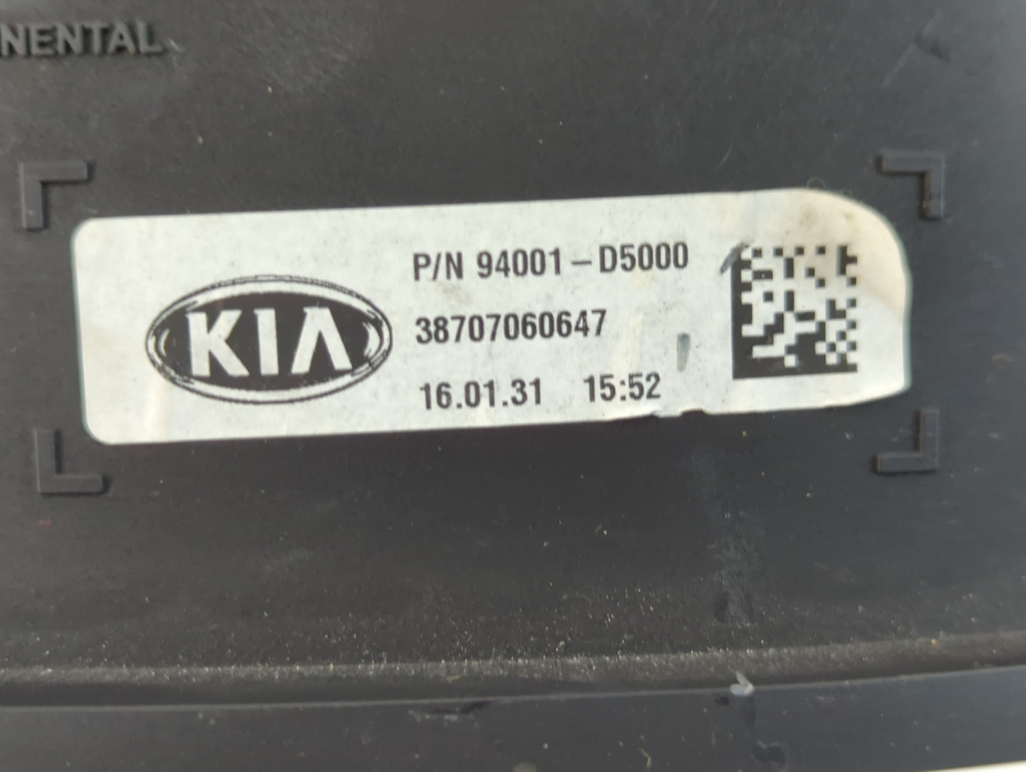 2016-2018 Kia Optima Instrument Cluster Speedometer Gauges P/N:94001-D5000 Fits Fits 2016 2017 2018 OEM Used Auto Parts - Oe