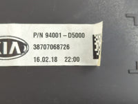 2016-2018 Kia Optima Instrument Cluster Speedometer Gauges P/N:94001-D5000 Fits Fits 2016 2017 2018 OEM Used Auto Parts - Oe