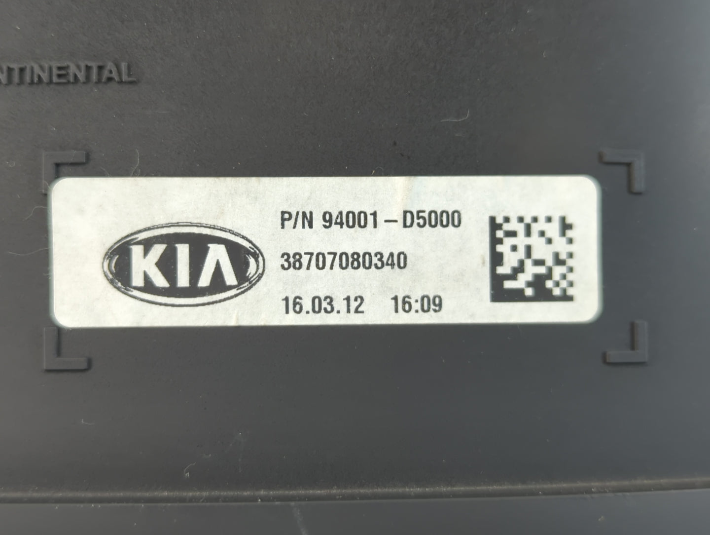 2016-2018 Kia Optima Instrument Cluster Speedometer Gauges P/N:94001-D5000 Fits Fits 2016 2017 2018 OEM Used Auto Parts - Oe