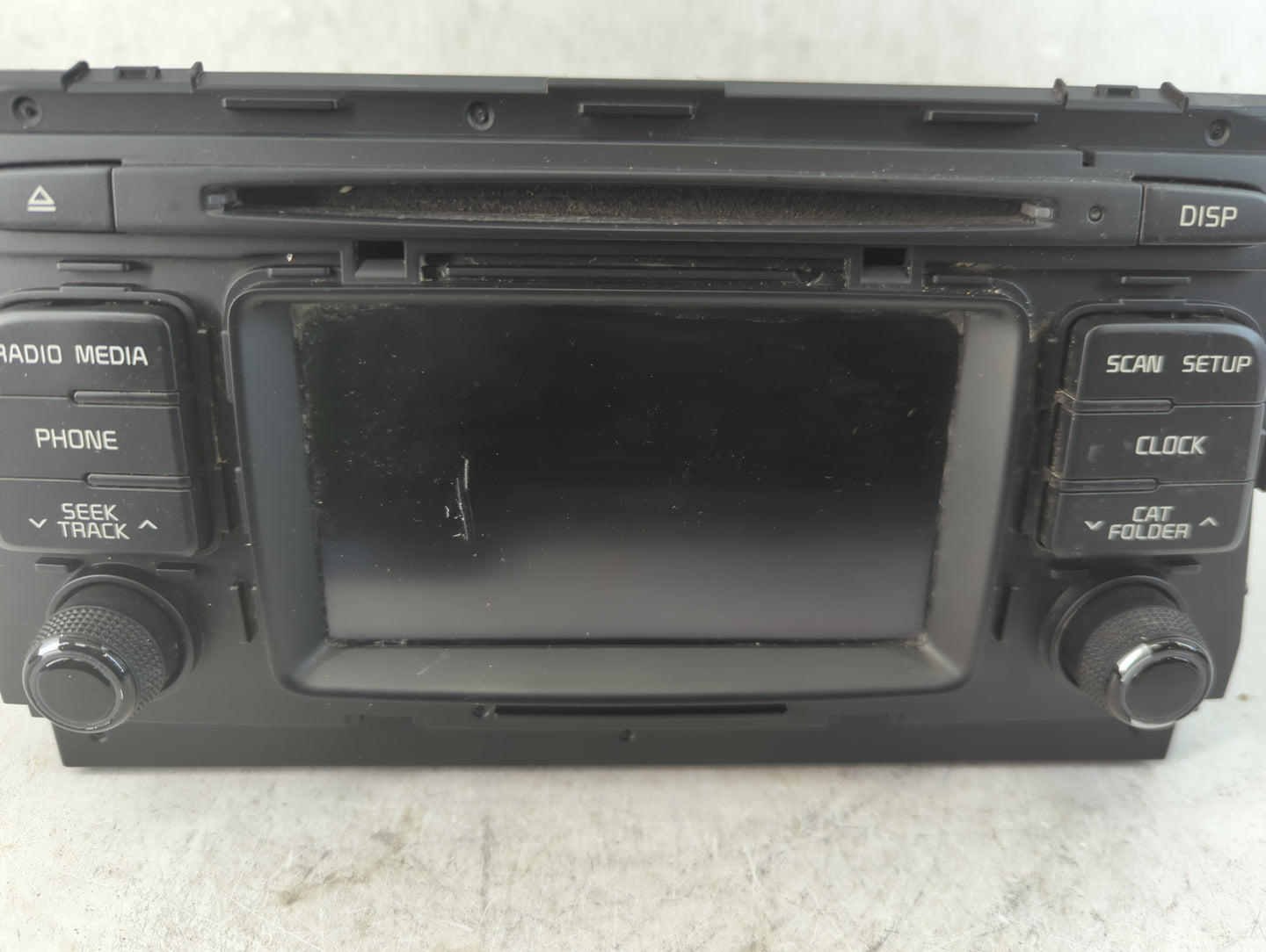 2016-2018 Kia Optima Radio AM FM Cd Player Receiver Replacement P/N:96180-D5100WK Fits Fits 2016 2017 2018 OEM Used Auto Par
