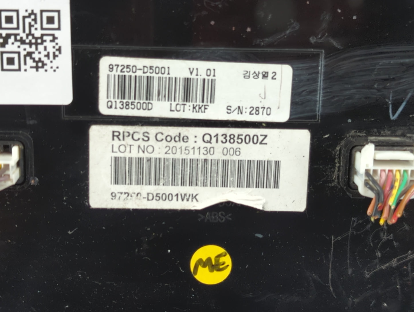 2016-2018 Kia Optima Climate Control Module Temperature AC/Heater Replacement P/N:97250-D5001 Fits Fits 2016 2017 2018 OEM U