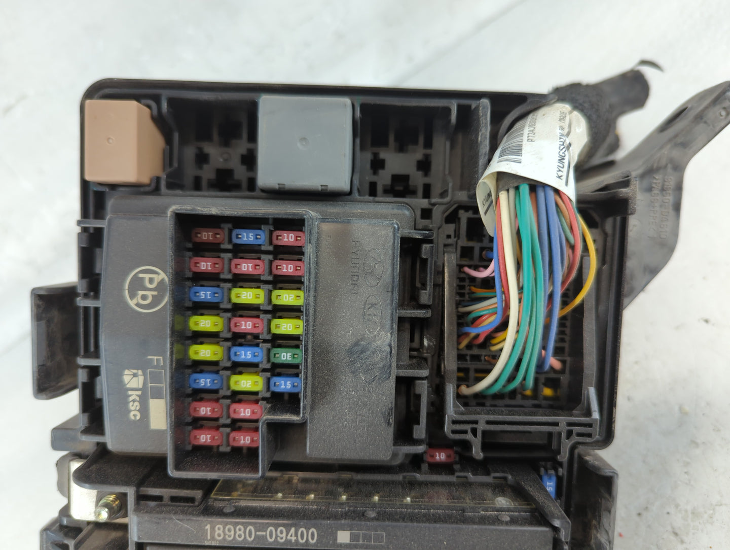 2016-2019 Kia Optima Fusebox Fuse Box Panel Relay Module P/N:91950-D5822 Fits Fits 2016 2017 2018 2019 OEM Used Auto Parts -