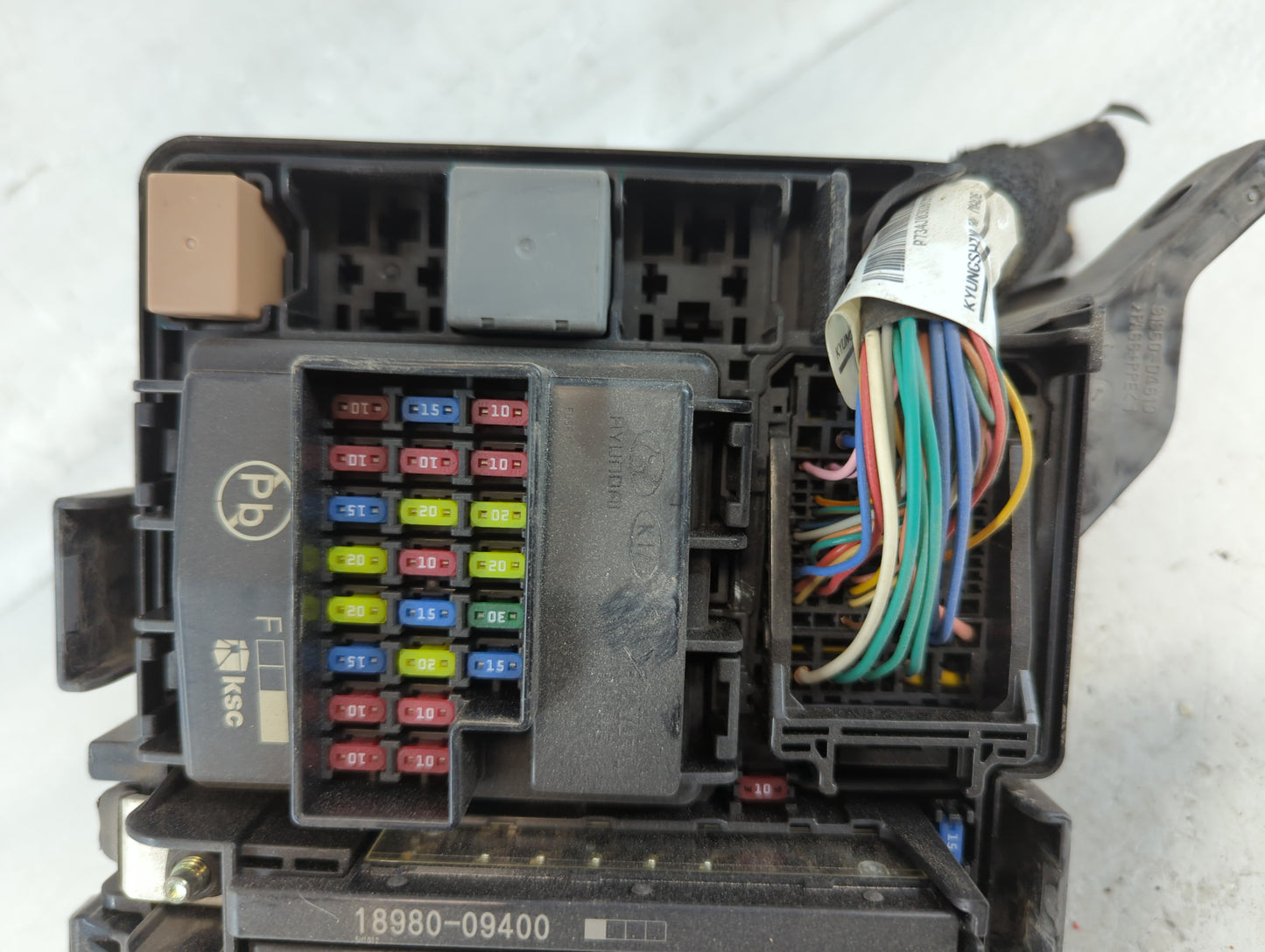 2016-2019 Kia Optima Fusebox Fuse Box Panel Relay Module P/N:91950-D5822 Fits Fits 2016 2017 2018 2019 OEM Used Auto Parts -