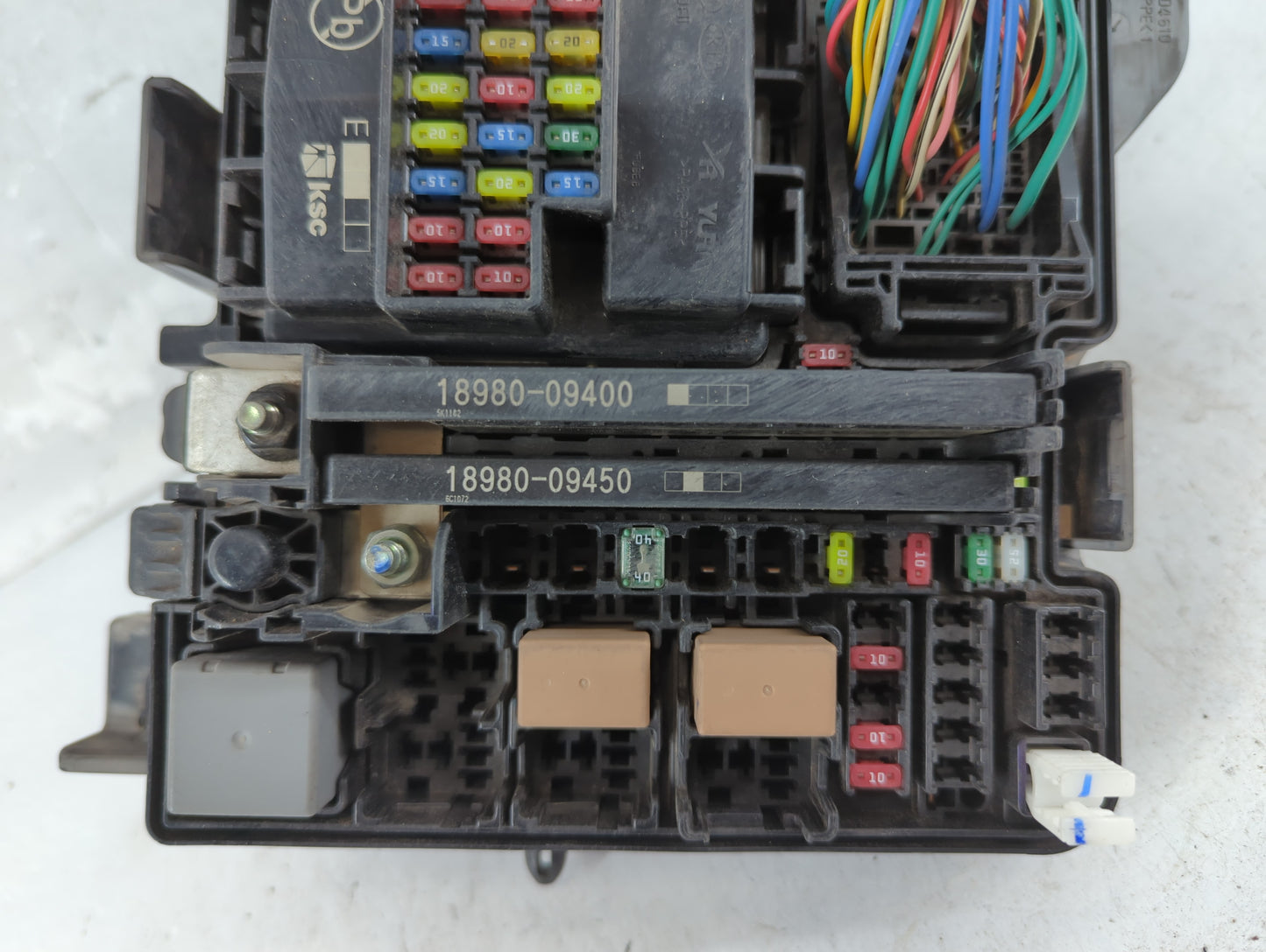 2016-2019 Kia Optima Fusebox Fuse Box Panel Relay Module P/N:91950-D5822 Fits Fits 2016 2017 2018 2019 OEM Used Auto Parts -