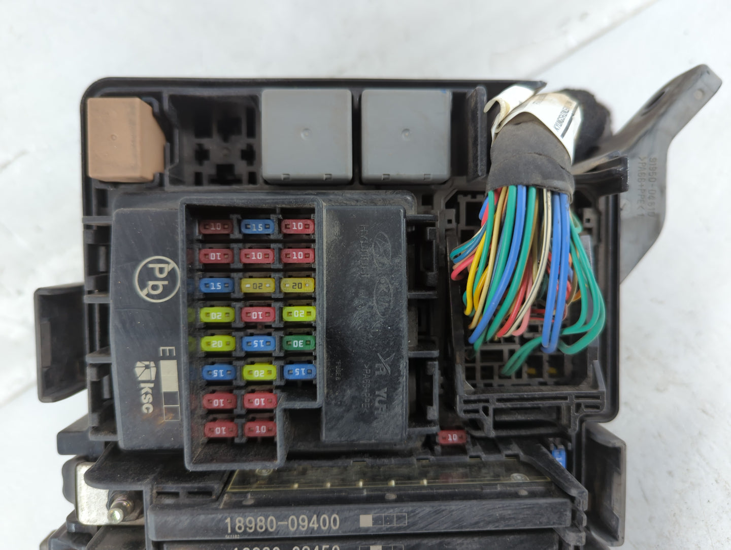 2016-2019 Kia Optima Fusebox Fuse Box Panel Relay Module P/N:91950-D5822 Fits Fits 2016 2017 2018 2019 OEM Used Auto Parts -