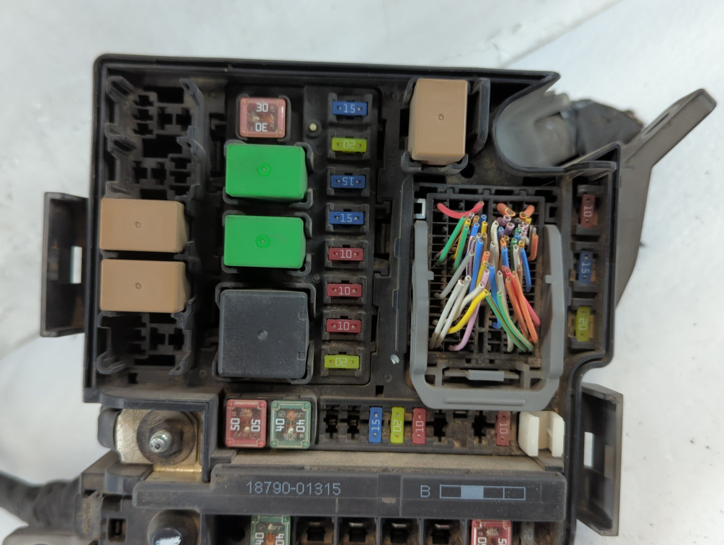 2016-2019 Kia Optima Fusebox Fuse Box Panel Relay Module P/N:91955-2T730 Fits Fits 2016 2017 2018 2019 OEM Used Auto Parts -