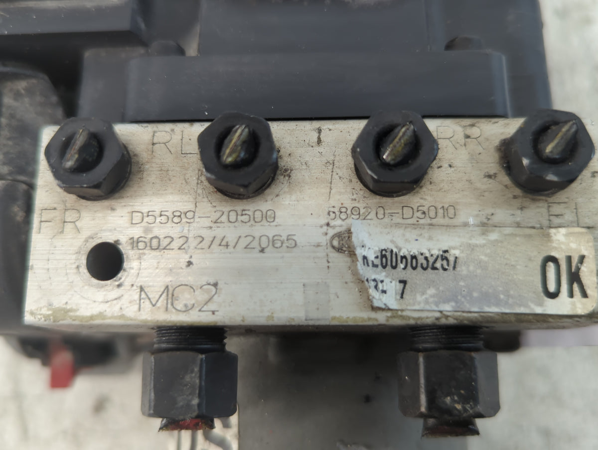 2016-2018 Kia Optima Anti-Lock Brake ABS Pump Module Actuator OEM P/N:58900-D5010 Fits Fits 2016 2017 2018 OEM Used Auto Par