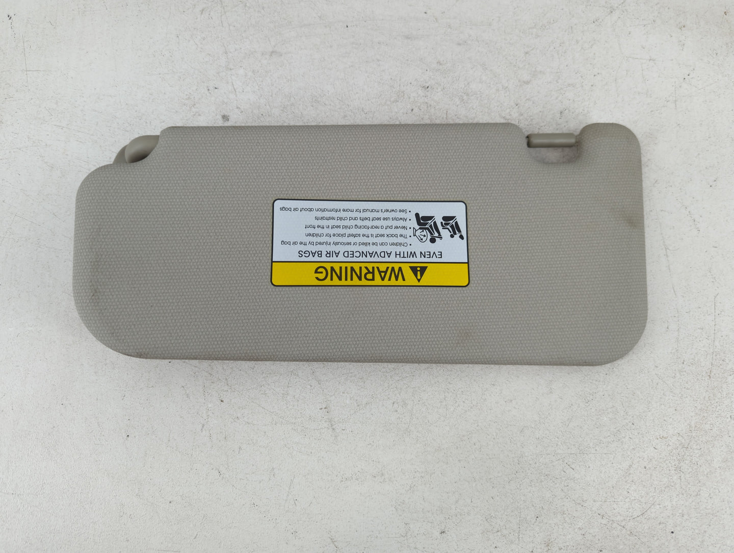 2012-2017 Kia Rio Sun Visor Shade Replacement Passenger Right Mirror Fits Fits 2012 2013 2014 2015 2016 2017 OEM Used Auto P