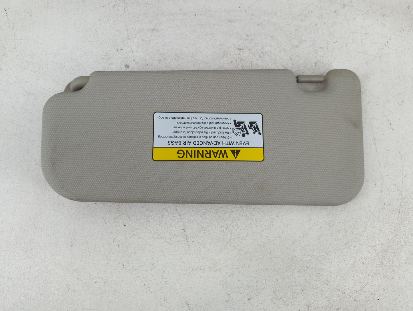 2012-2017 Kia Rio Sun Visor Shade Replacement Passenger Right Mirror Fits Fits 2012 2013 2014 2015 2016 2017 OEM Used Auto P