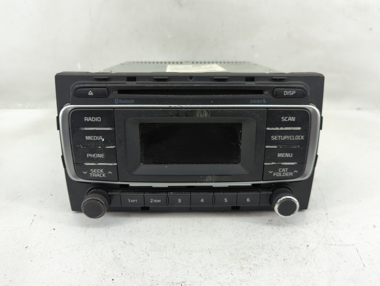 2016-2017 Kia Rio Radio AM FM Cd Player Receiver Replacement P/N:96170-1W960CA Fits Fits 2016 2017 OEM Used Auto Parts - Oem