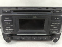 2016-2017 Kia Rio Radio AM FM Cd Player Receiver Replacement P/N:96170-1W960CA Fits Fits 2016 2017 OEM Used Auto Parts - Oem