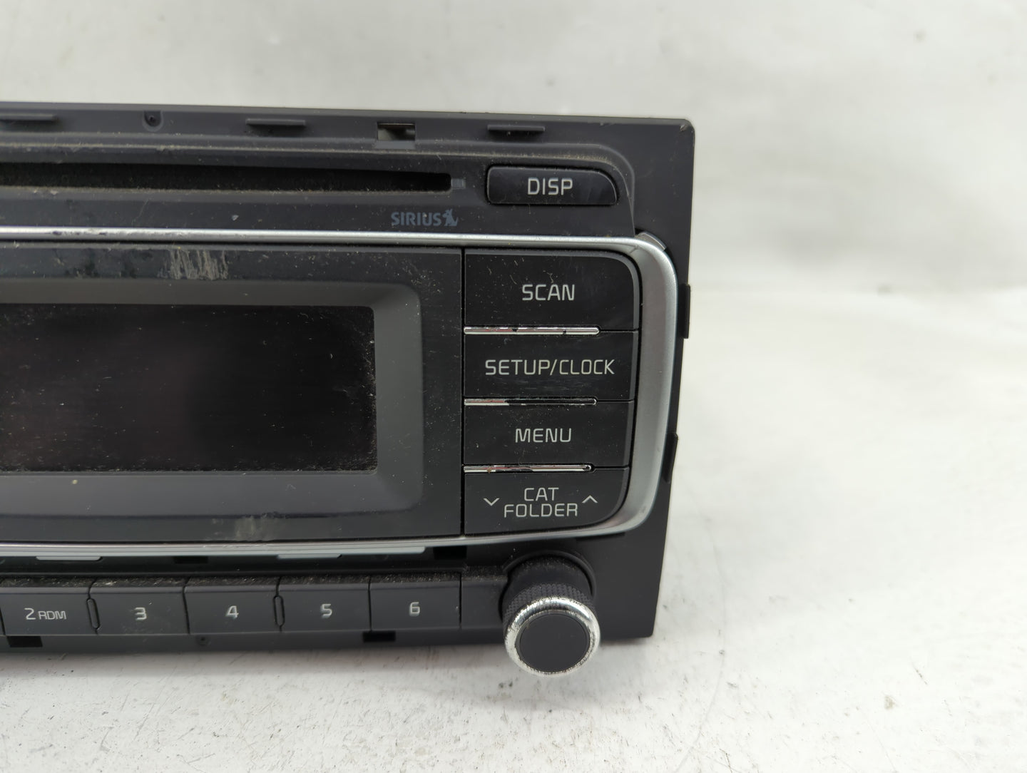 2016-2017 Kia Rio Radio AM FM Cd Player Receiver Replacement P/N:96170-1W960CA Fits Fits 2016 2017 OEM Used Auto Parts - Oem