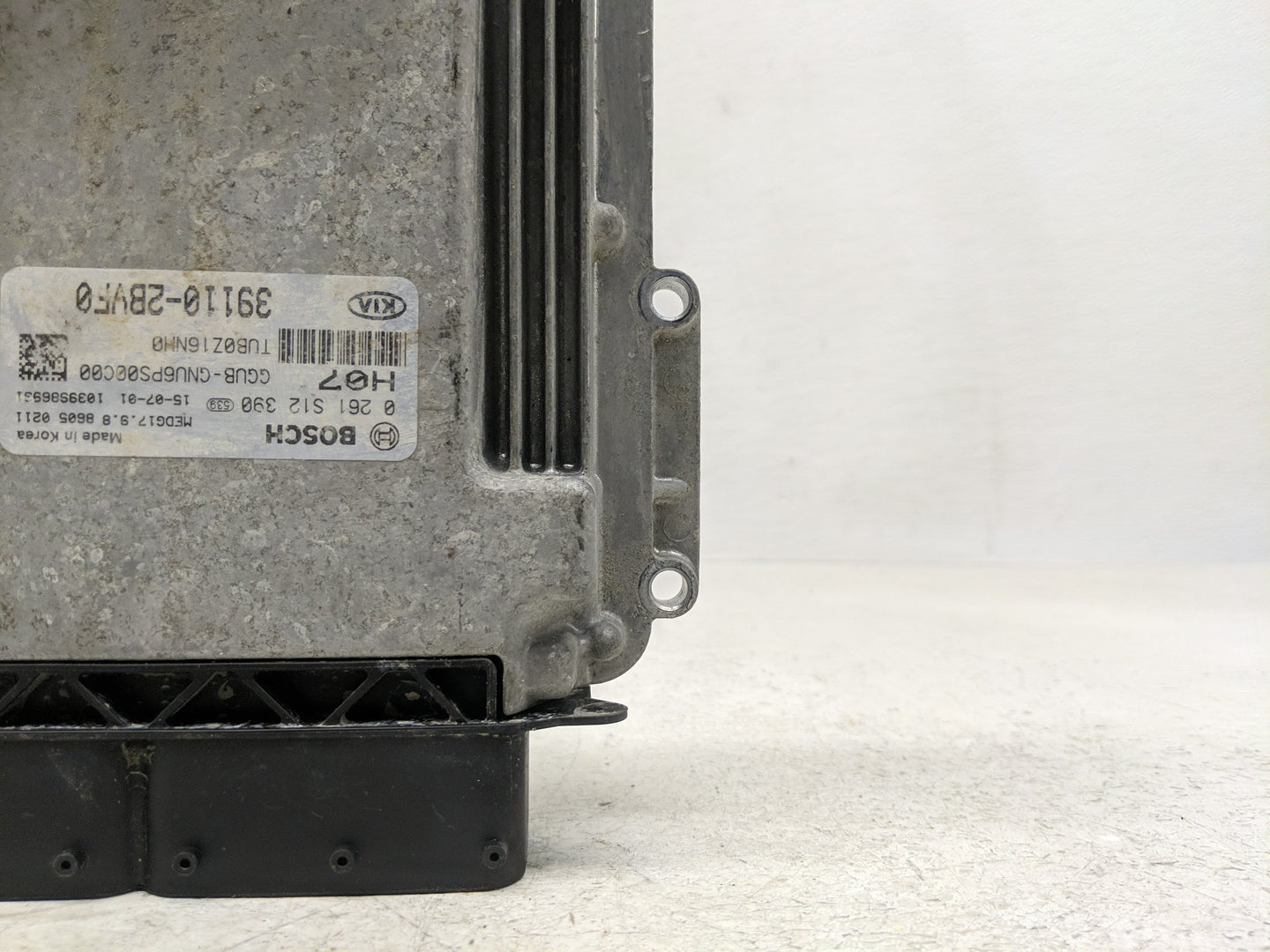 2016-2017 Kia Rio PCM Engine Control Computer ECU ECM PCU OEM P/N:39110-2BVF0 Fits Fits 2016 2017 OEM Used Auto Parts - Oemu