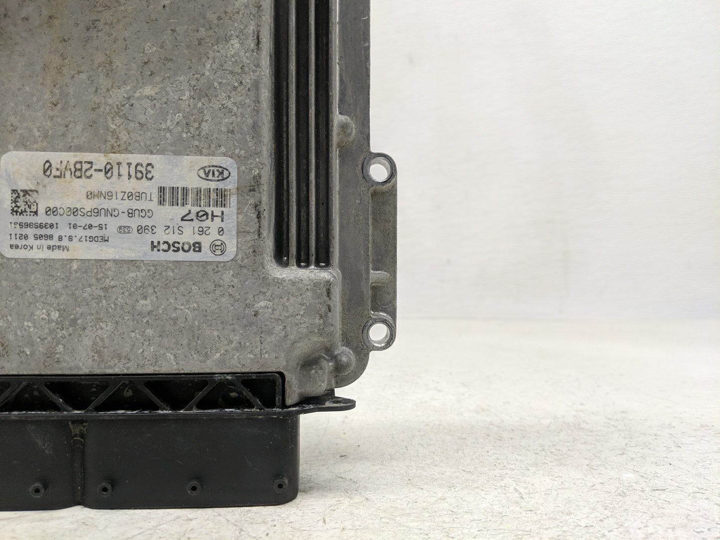 2016-2017 Kia Rio PCM Engine Control Computer ECU ECM PCU OEM P/N:39110-2BVF0 Fits Fits 2016 2017 OEM Used Auto Parts - Oemu