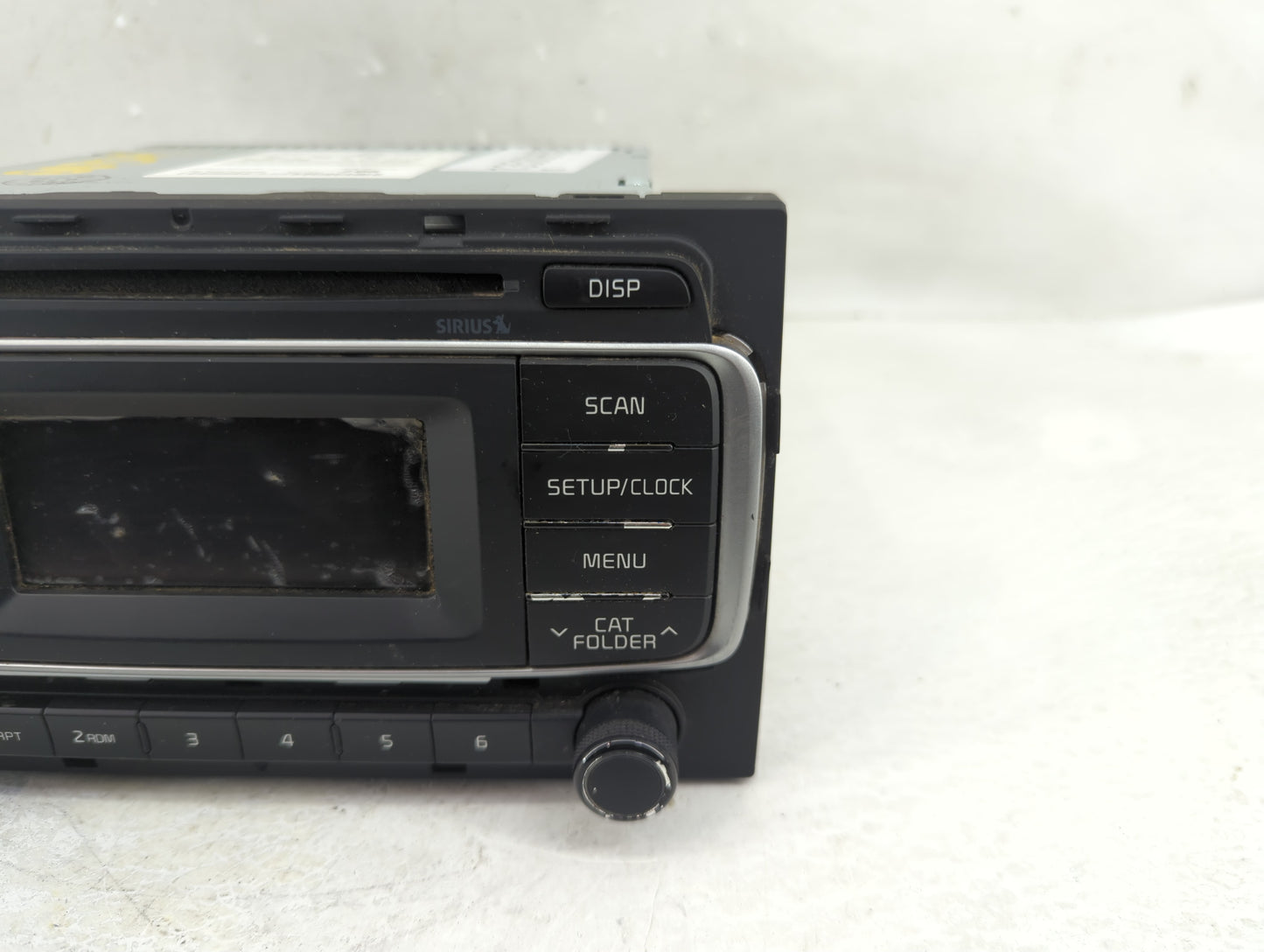 2016-2017 Kia Rio Radio AM FM Cd Player Receiver Replacement P/N:96170-1W960CA Fits Fits 2016 2017 OEM Used Auto Parts - Oem