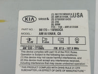 2016-2017 Kia Rio Radio AM FM Cd Player Receiver Replacement P/N:96170-1W960CA Fits Fits 2016 2017 OEM Used Auto Parts - Oem