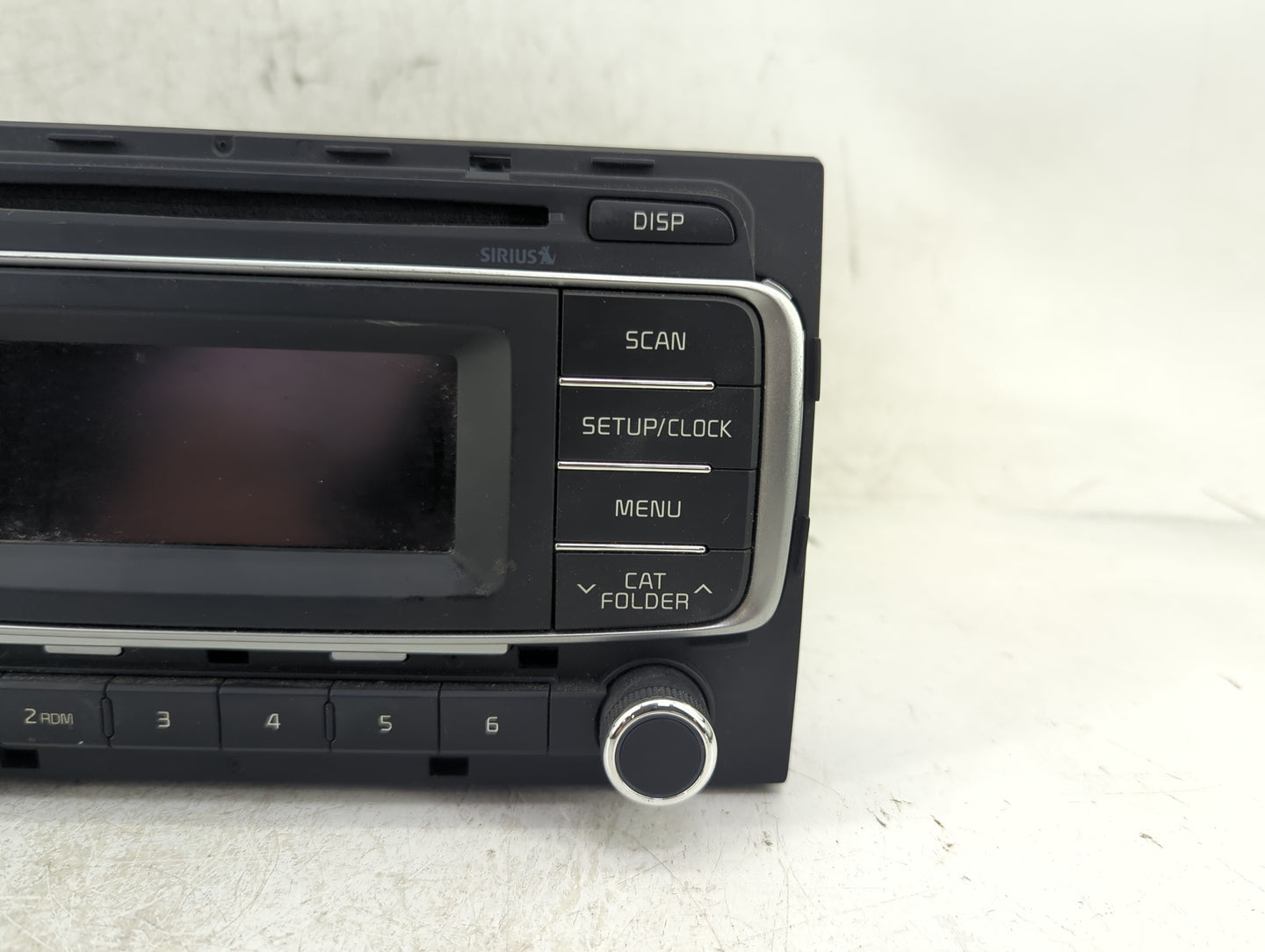 2016-2017 Kia Rio Radio AM FM Cd Player Receiver Replacement P/N:61014035 96170-1W950CA Fits Fits 2016 2017 OEM Used Auto Pa