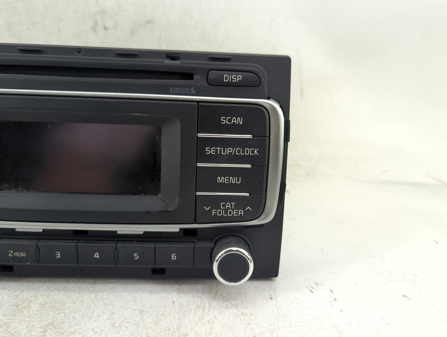 2016-2017 Kia Rio Radio AM FM Cd Player Receiver Replacement P/N:61014035 96170-1W950CA Fits Fits 2016 2017 OEM Used Auto Pa