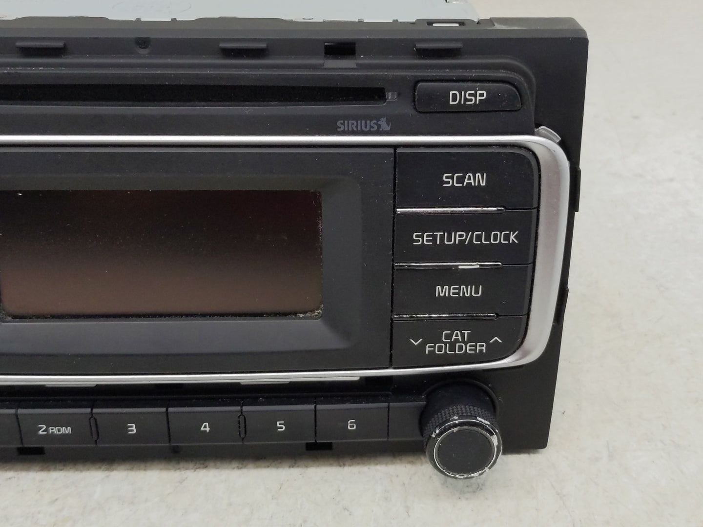 2016-2017 Kia Rio Radio AM FM Cd Player Receiver Replacement P/N:96170-1W960CA Fits Fits 2016 2017 OEM Used Auto Parts - Oem