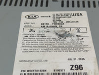 2016-2017 Kia Rio Radio AM FM Cd Player Receiver Replacement P/N:961701W960CA AM1A1IHAN, TQ8-AM1A1IHAN Fits Fits 2016 2017 O