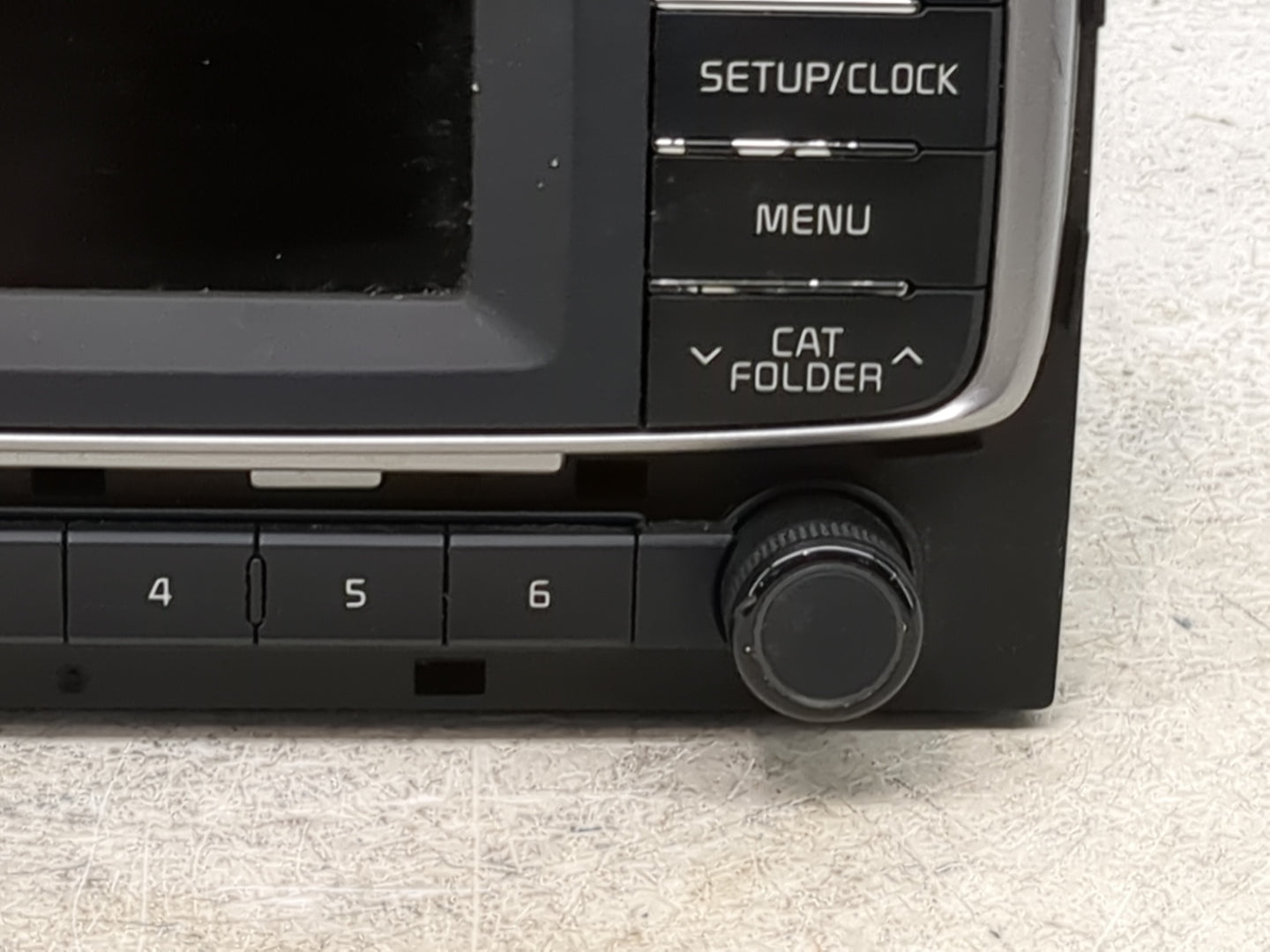 2016-2017 Kia Rio Radio AM FM Cd Player Receiver Replacement P/N:961701W960CA AM1A1IHAN, TQ8-AM1A1IHAN Fits Fits 2016 2017 O
