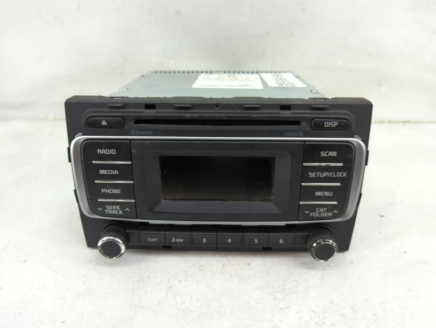 2016-2017 Kia Rio Radio AM FM Cd Player Receiver Replacement P/N:961701W960CA AM1A1IHAN, TQ8-AM1A1IHAN Fits Fits 2016 2017 O