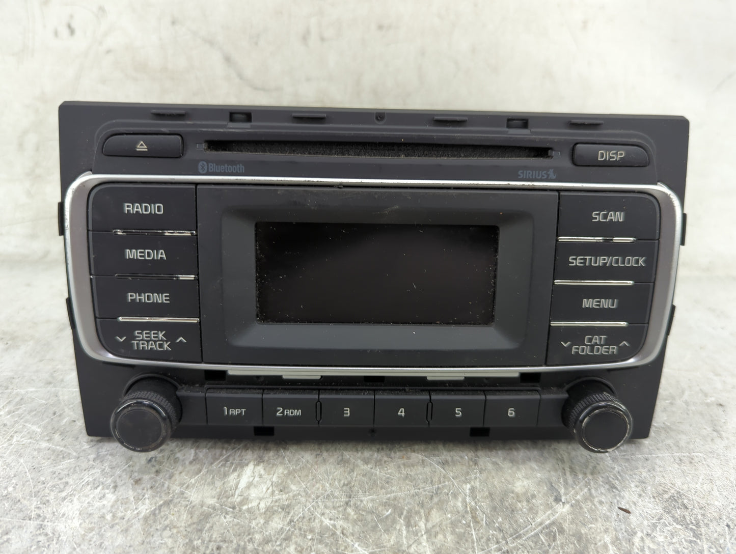 2016-2017 Kia Rio Radio AM FM Cd Player Receiver Replacement P/N:96170-1W960CA AM1A1IHAN, TQ8-AM1A1IHAN Fits Fits 2016 2017 
