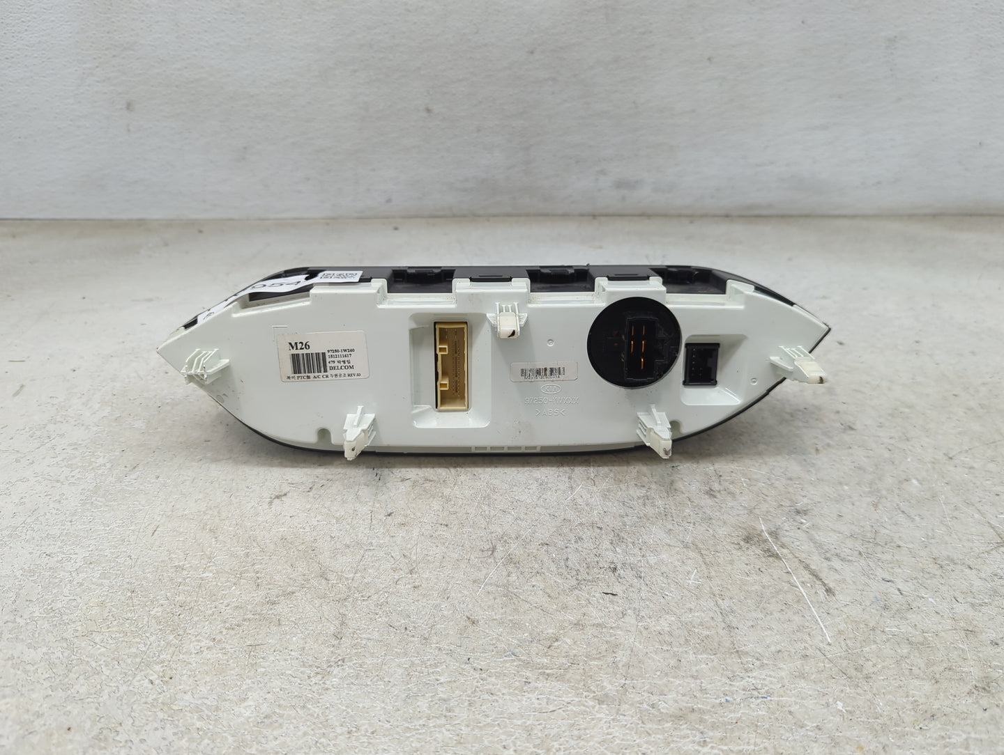 2016-2017 Kia Rio Climate Control Module Temperature AC/Heater Replacement P/N:97250-1W260 Fits Fits 2016 2017 OEM Used Auto