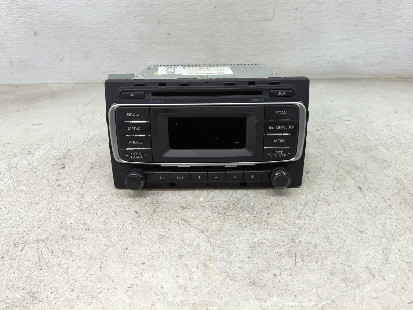 2016-2017 Kia Rio Radio AM FM Cd Player Receiver Replacement P/N:961701W960CA AM1A1IHAN, TQ8-AM1A1IHAN Fits Fits 2016 2017 O
