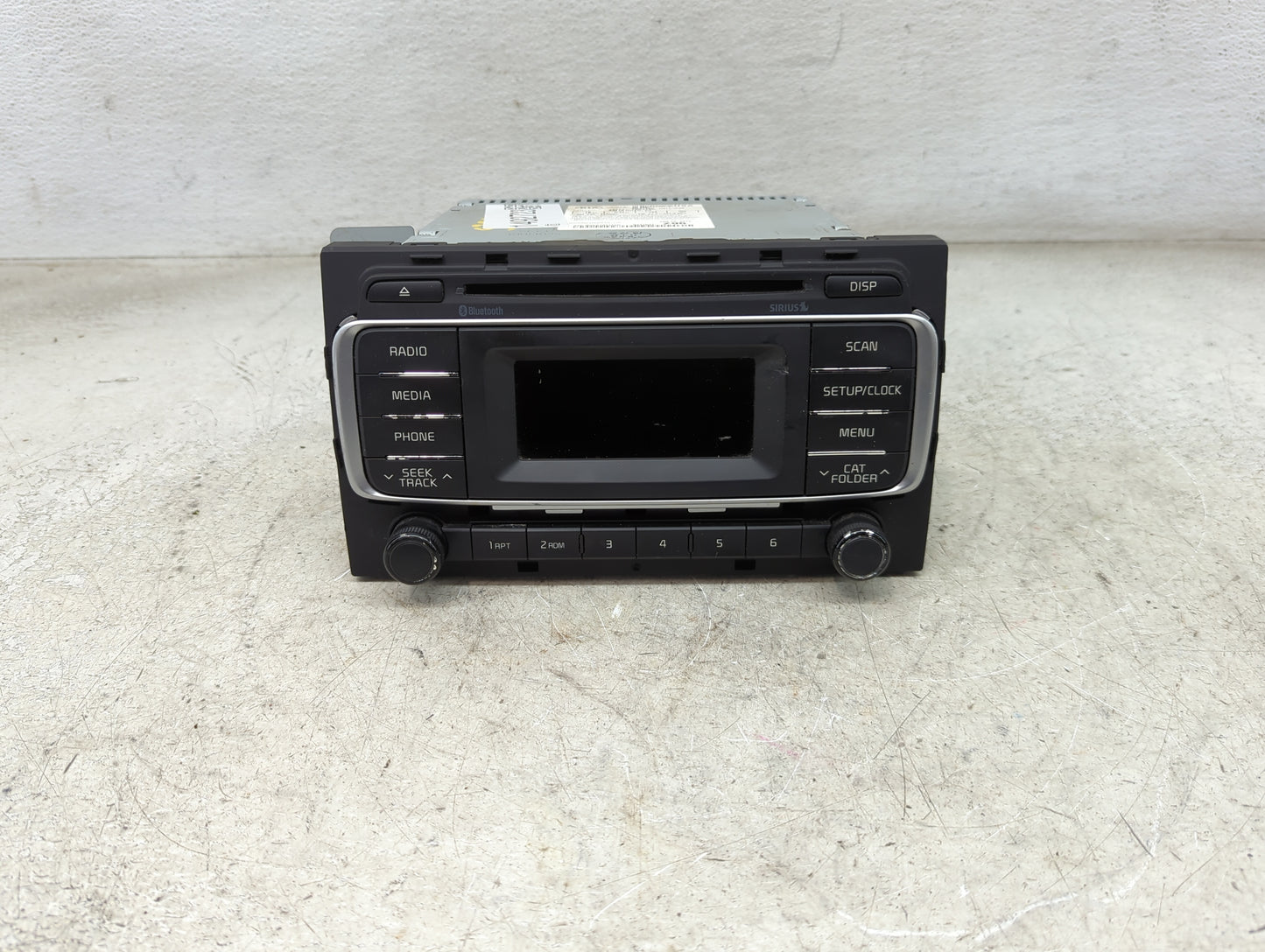 2016-2017 Kia Rio Radio AM FM Cd Player Receiver Replacement P/N:961701W960CA AM1A1IHAN, TQ8-AM1A1IHAN Fits Fits 2016 2017 O