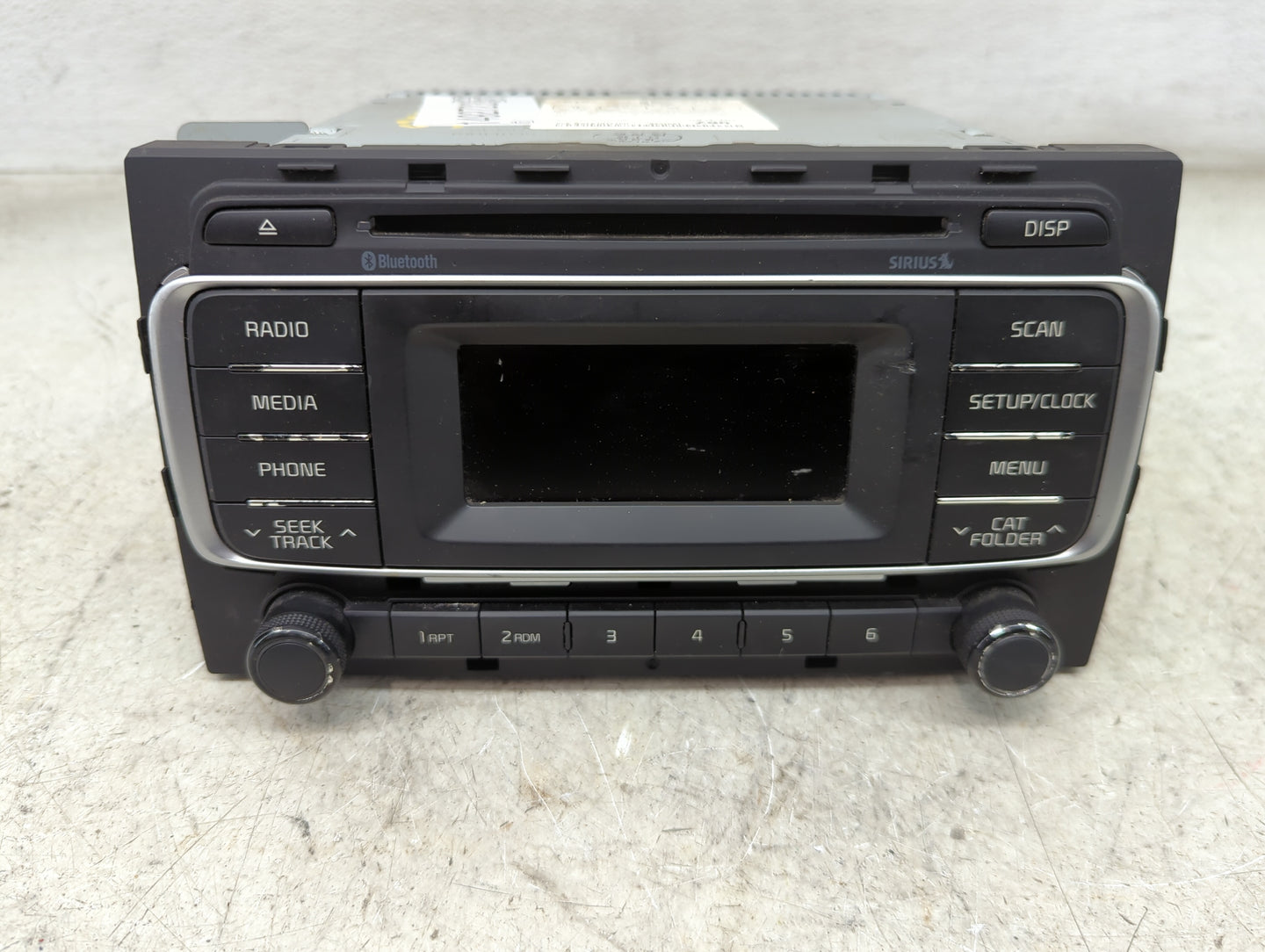 2016-2017 Kia Rio Radio AM FM Cd Player Receiver Replacement P/N:961701W960CA AM1A1IHAN, TQ8-AM1A1IHAN Fits Fits 2016 2017 O