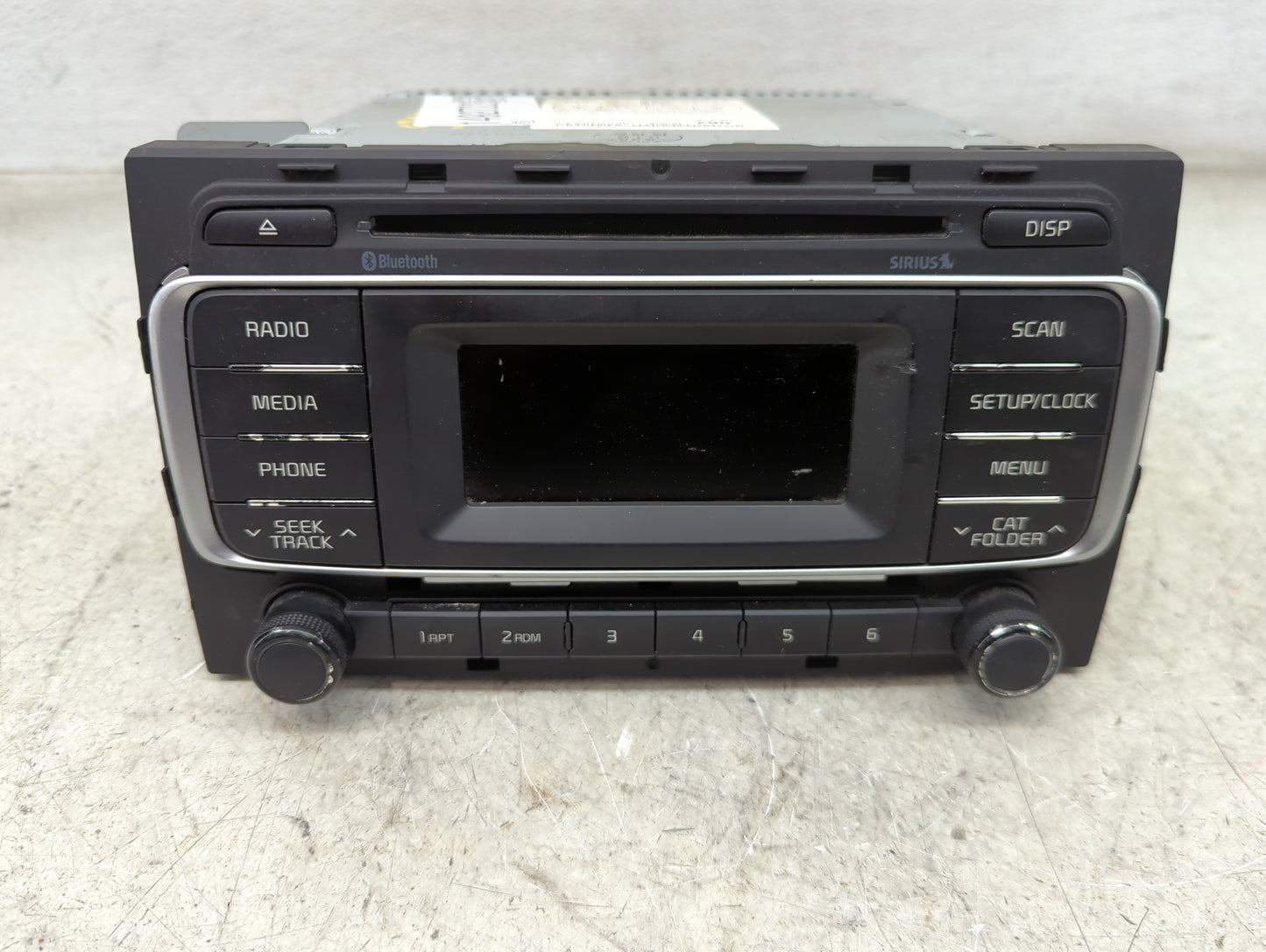 2016-2017 Kia Rio Radio AM FM Cd Player Receiver Replacement P/N:961701W960CA AM1A1IHAN, TQ8-AM1A1IHAN Fits Fits 2016 2017 O