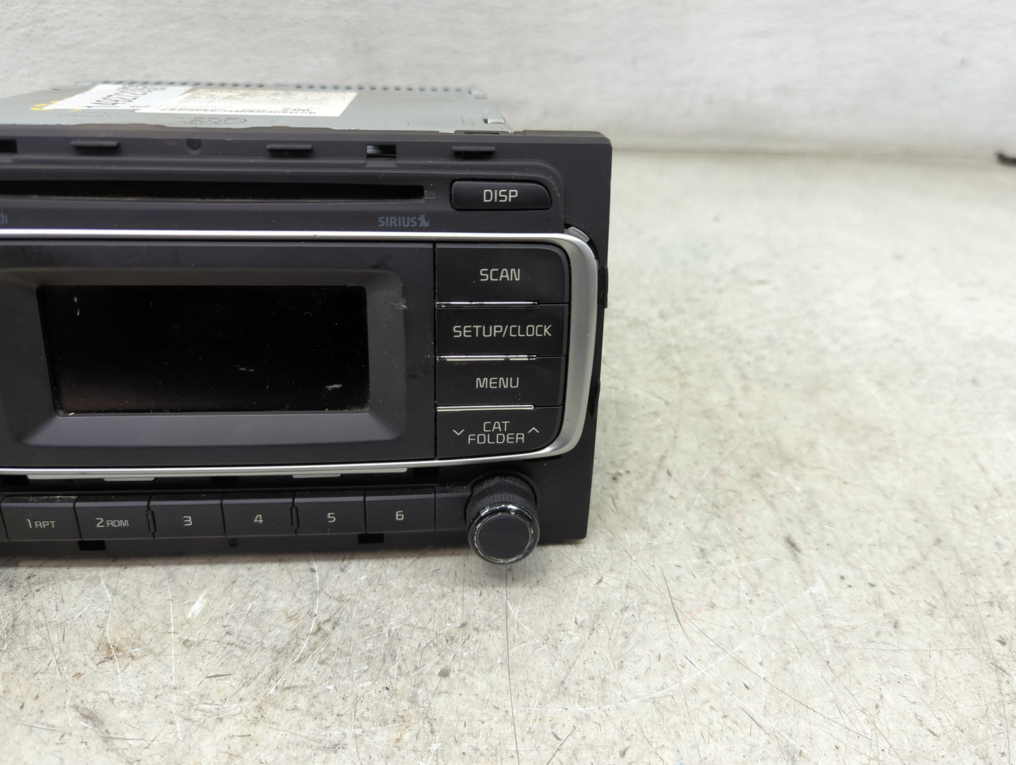2016-2017 Kia Rio Radio AM FM Cd Player Receiver Replacement P/N:961701W960CA AM1A1IHAN, TQ8-AM1A1IHAN Fits Fits 2016 2017 O