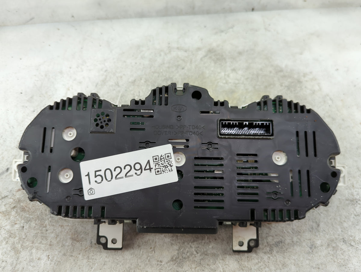 2016-2017 Kia Rio Instrument Cluster Speedometer Gauges P/N:94024-1W780 Miles: Fits Fits 2016 2017 OEM Used Auto Parts - Oem