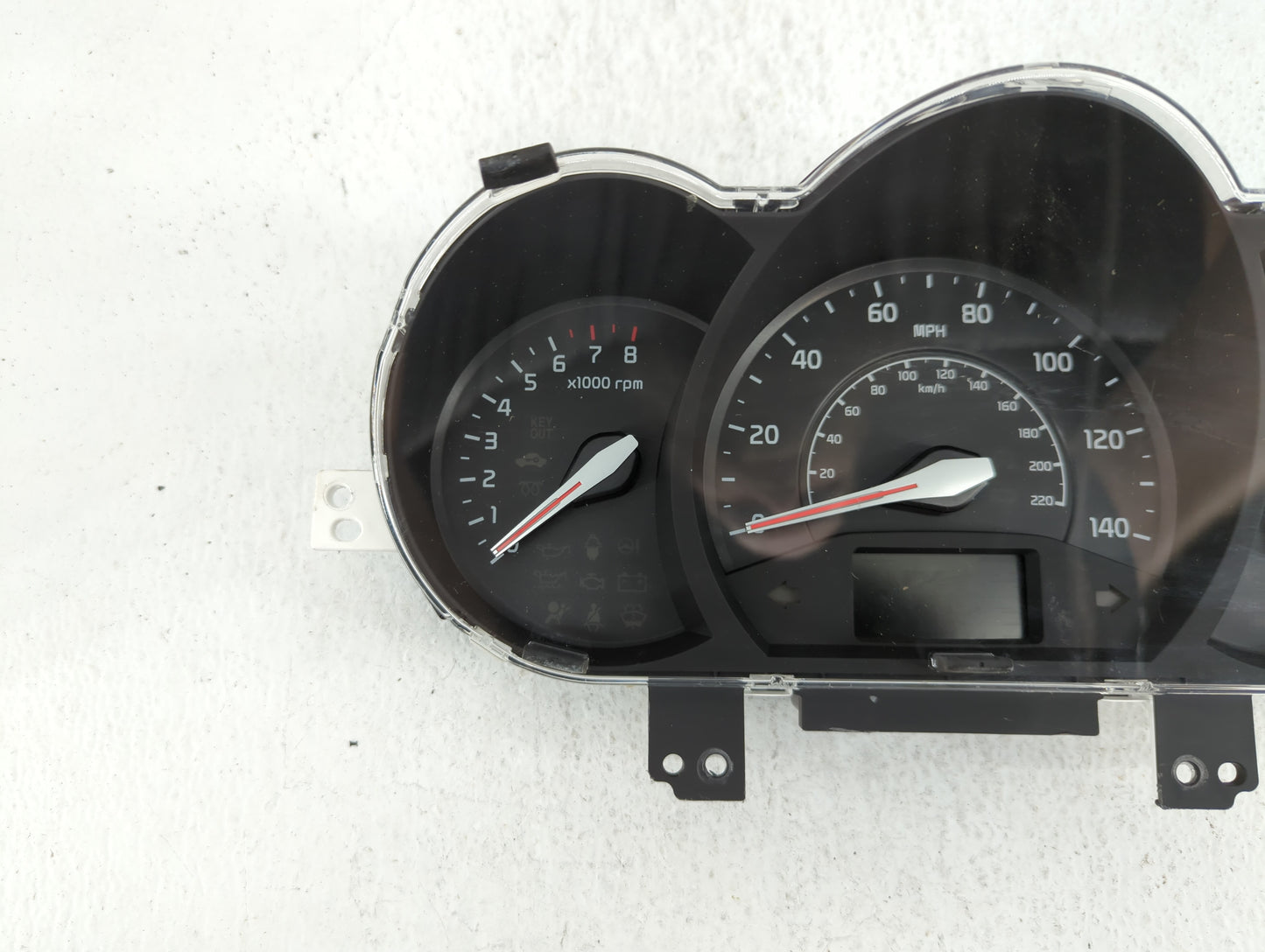 2016-2017 Kia Rio Instrument Cluster Speedometer Gauges P/N:94024-1W770 15005-122 Fits Fits 2016 2017 OEM Used Auto Parts - 