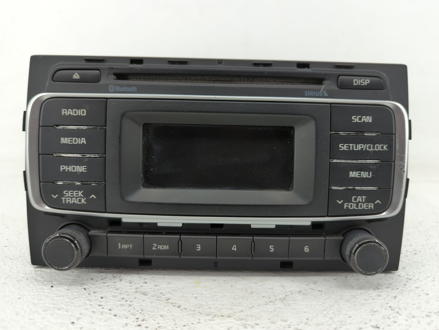 2016-2017 Kia Rio Radio AM FM Cd Player Receiver Replacement P/N:96170-1W960CA Fits Fits 2016 2017 OEM Used Auto Parts - Oem