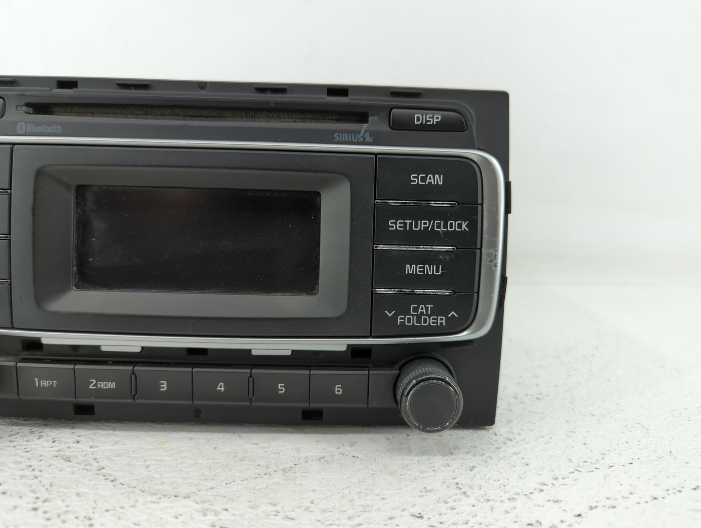 2016-2017 Kia Rio Radio AM FM Cd Player Receiver Replacement P/N:96170-1W960CA Fits Fits 2016 2017 OEM Used Auto Parts - Oem