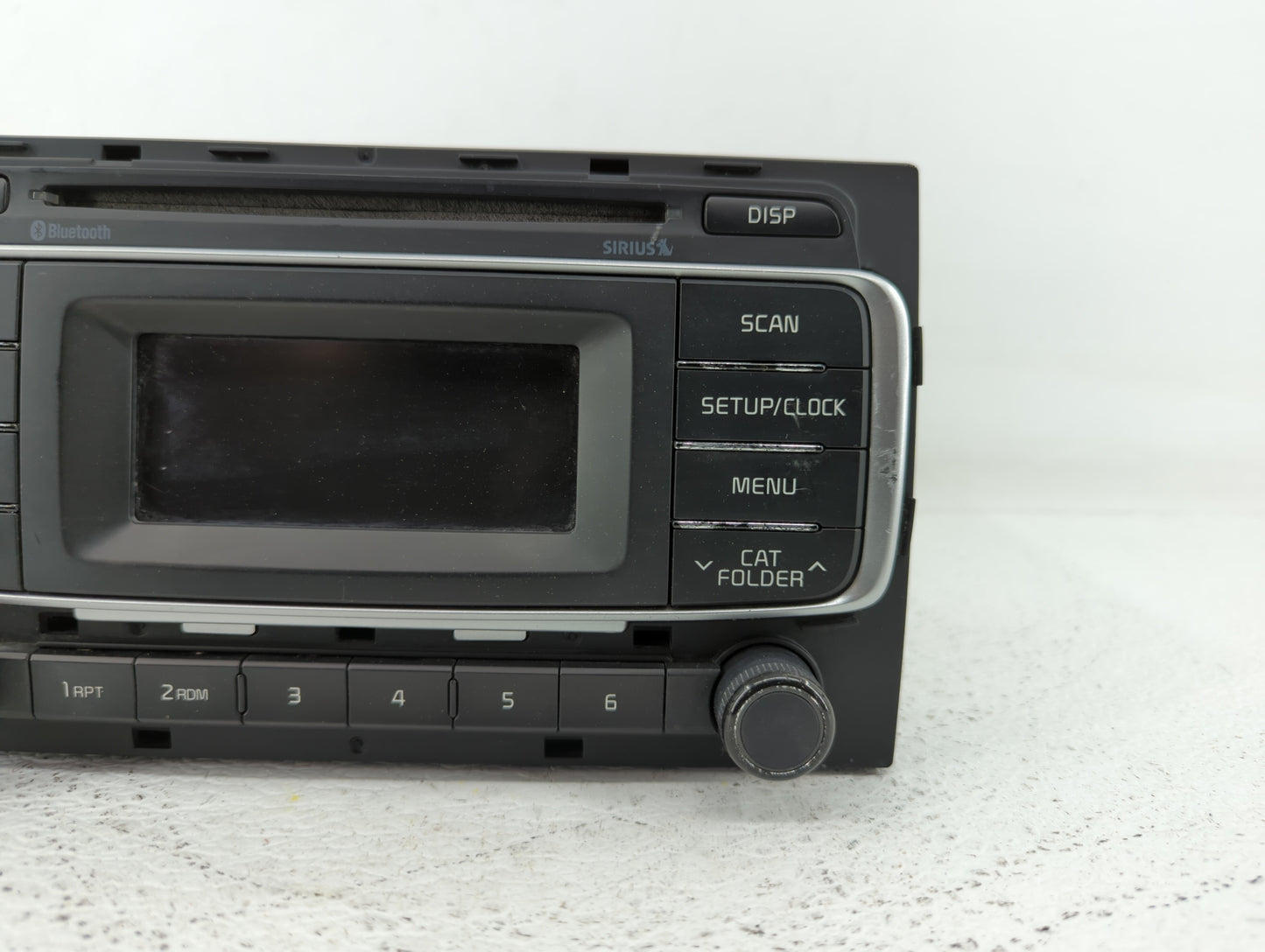 2016-2017 Kia Rio Radio AM FM Cd Player Receiver Replacement P/N:96170-1W960CA Fits Fits 2016 2017 OEM Used Auto Parts - Oem