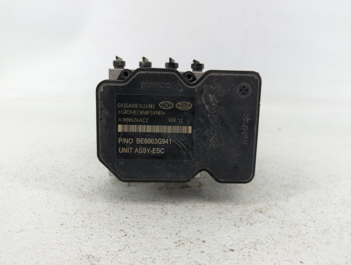 2016-2017 Kia Rio Anti-Lock Brake ABS Pump Module Actuator OEM P/N:58920-1W470 Fits Fits 2016 2017 OEM Used Auto Parts - Oem