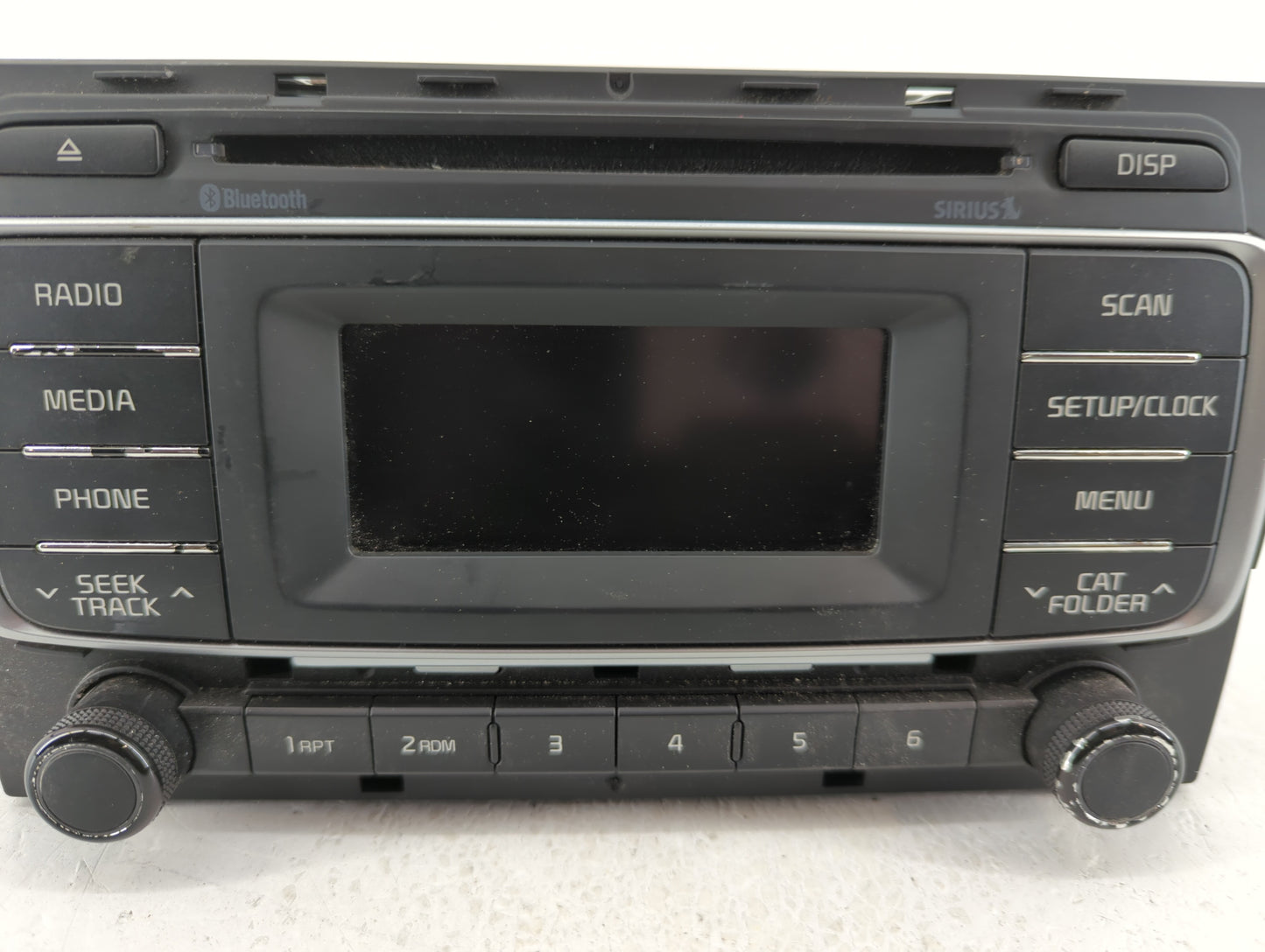 2016-2017 Kia Rio Am Fm Cd Player Radio Receiver - Oemusedautoparts1.com
