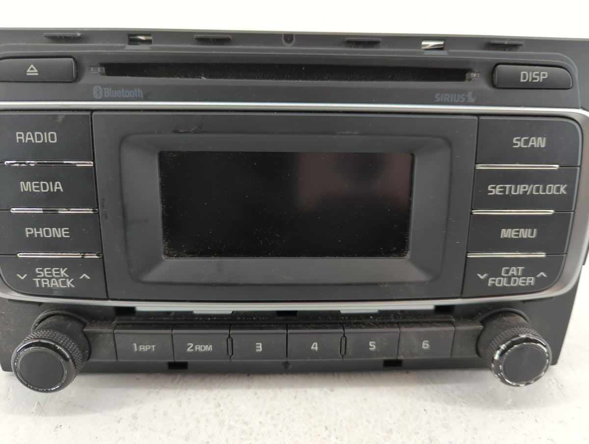 2016-2017 Kia Rio Am Fm Cd Player Radio Receiver 457013 - Oemusedautoparts1.com