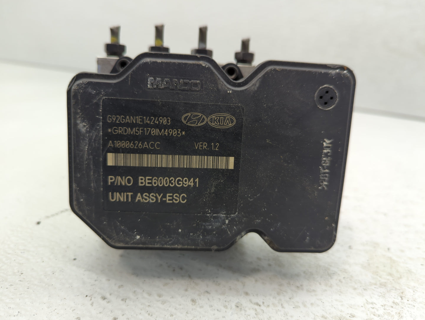 2016-2017 Kia Rio ABS Pump Control Module Replacement P/N:58920-1W470 Fits Fits 2016 2017 OEM Used Auto Parts - Oemusedautop
