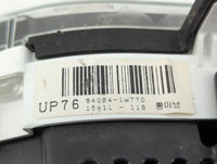 2016-2017 Kia Rio Instrument Cluster Speedometer Gauges P/N:94024-1W770 Fits Fits 2016 2017 OEM Used Auto Parts - Oemusedaut