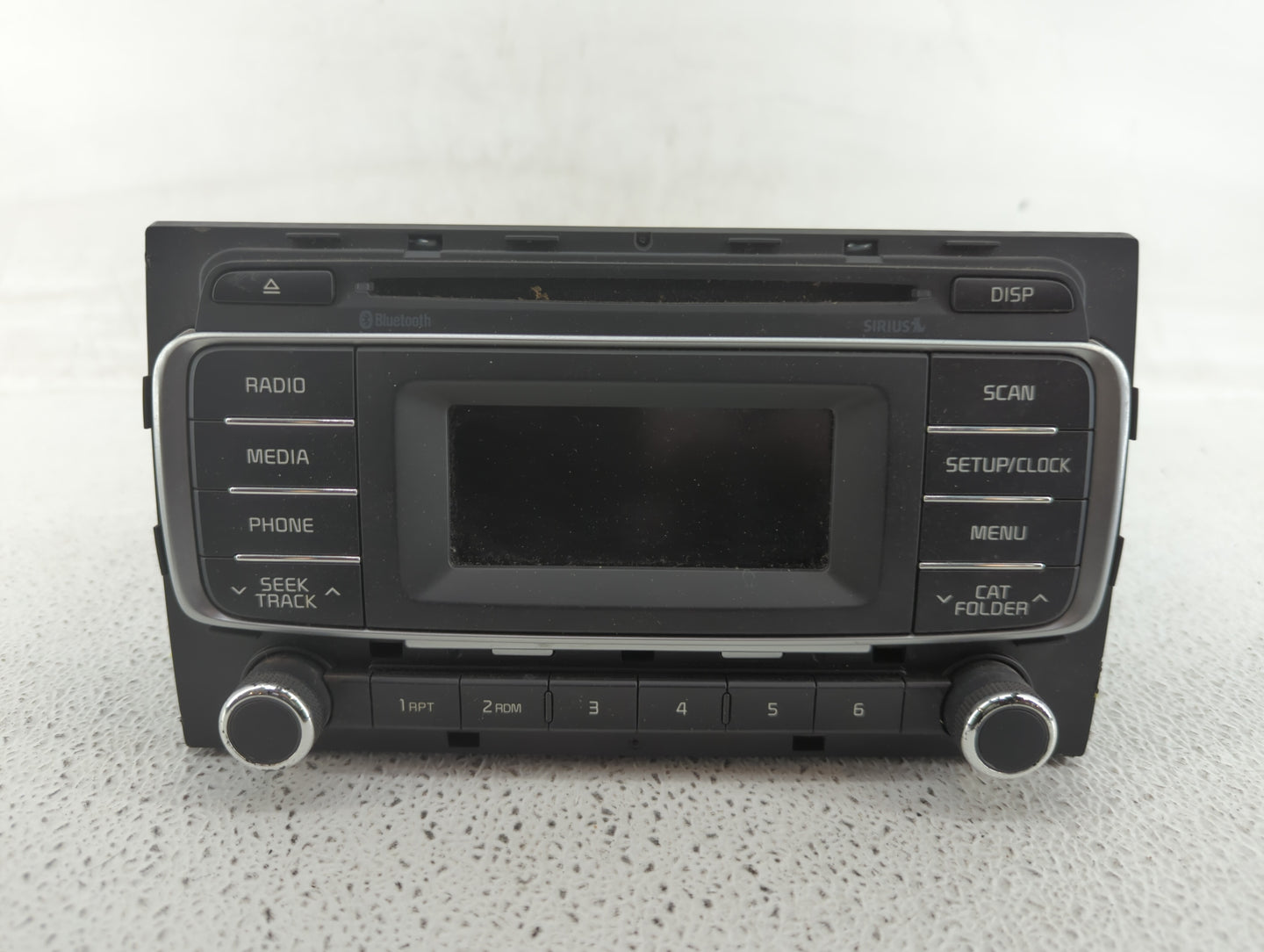 2016-2017 Kia Rio Radio AM FM Cd Player Receiver Replacement P/N:96170-1W960CA Fits Fits 2016 2017 OEM Used Auto Parts - Oem