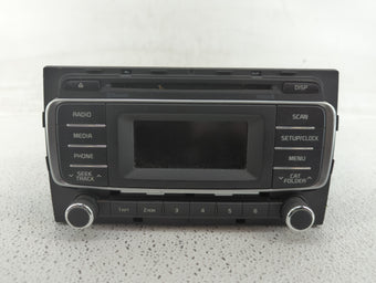 compare product 2016-2017 Kia Rio Radio AM FM Cd Player Receiver Replacement P/N:96170-1W960CA Fits Fits 2016 2017 OEM Used Auto Parts