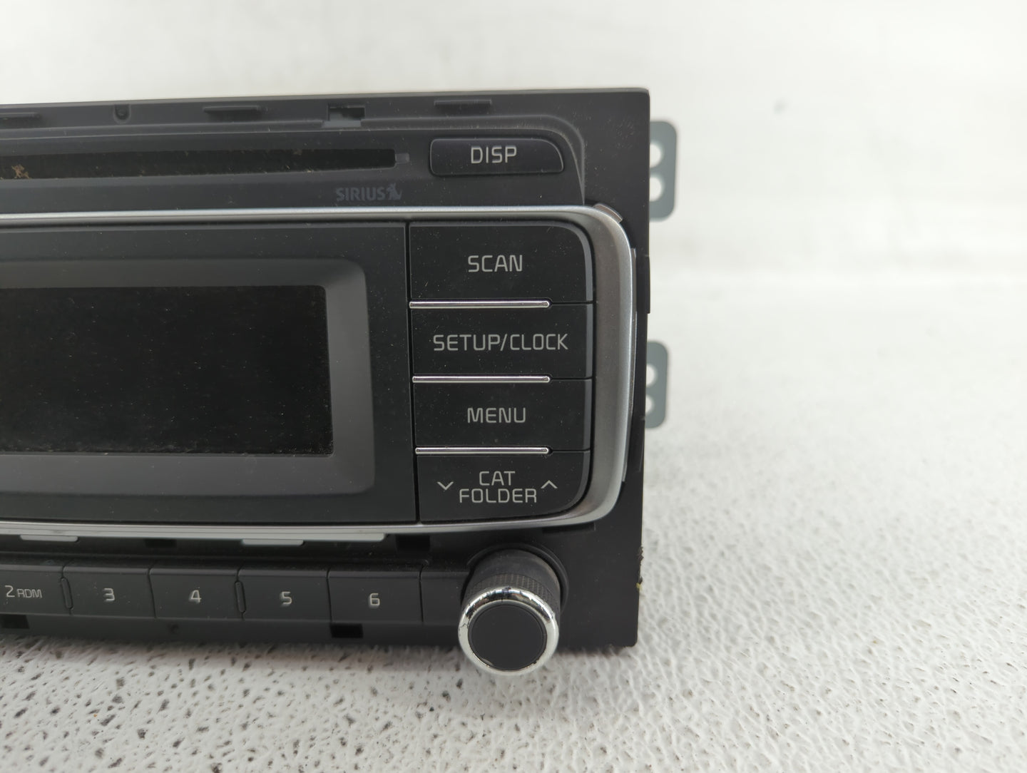 2016-2017 Kia Rio Radio AM FM Cd Player Receiver Replacement P/N:96170-1W960CA Fits Fits 2016 2017 OEM Used Auto Parts - Oem
