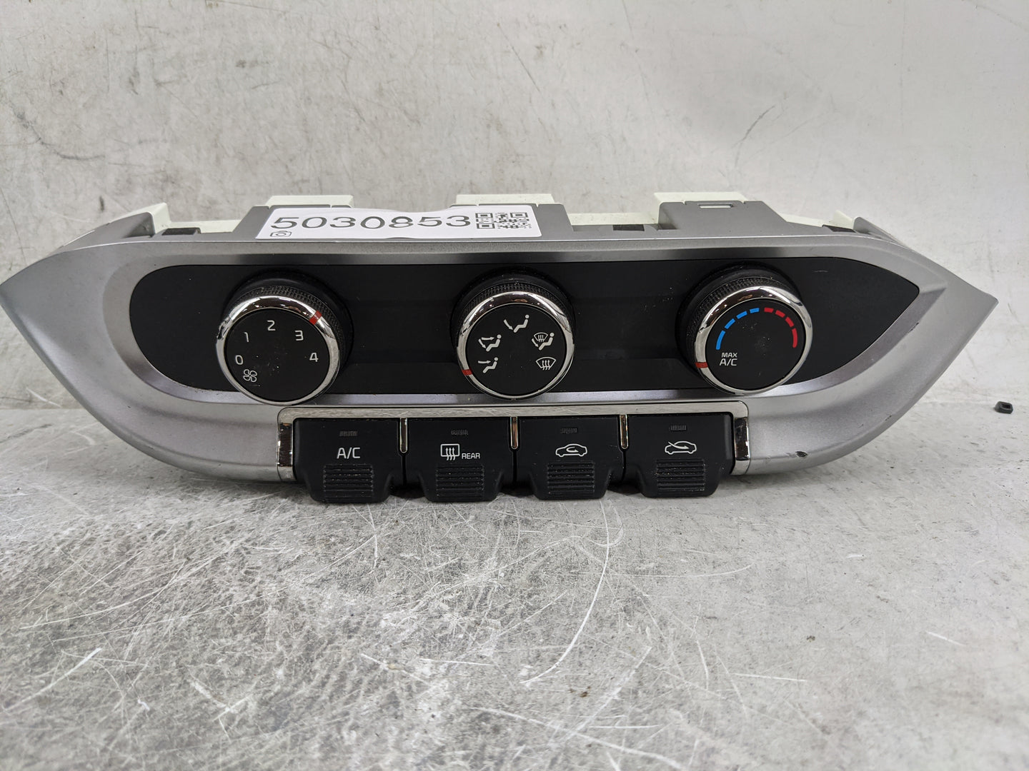 2016-2017 Kia Rio Climate Control Module Temperature AC/Heater Replacement P/N:97250-1W260 Fits Fits 2016 2017 OEM Used Auto