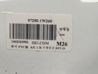2016-2017 Kia Rio Climate Control Module Temperature AC/Heater Replacement P/N:97250-1W260 Fits Fits 2016 2017 OEM Used Auto